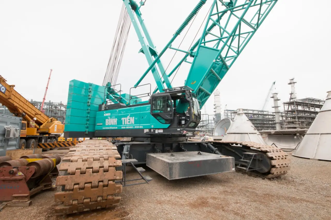 Crawler crane rental